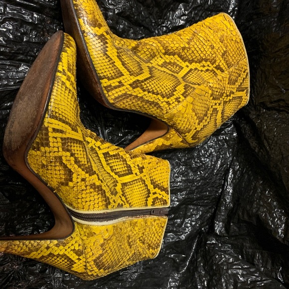 Biondini snakeskin boots - Picture 3 of 16